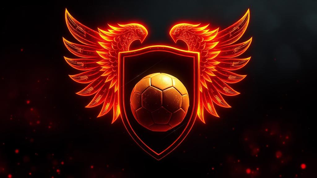 Virtual football analysis artwork